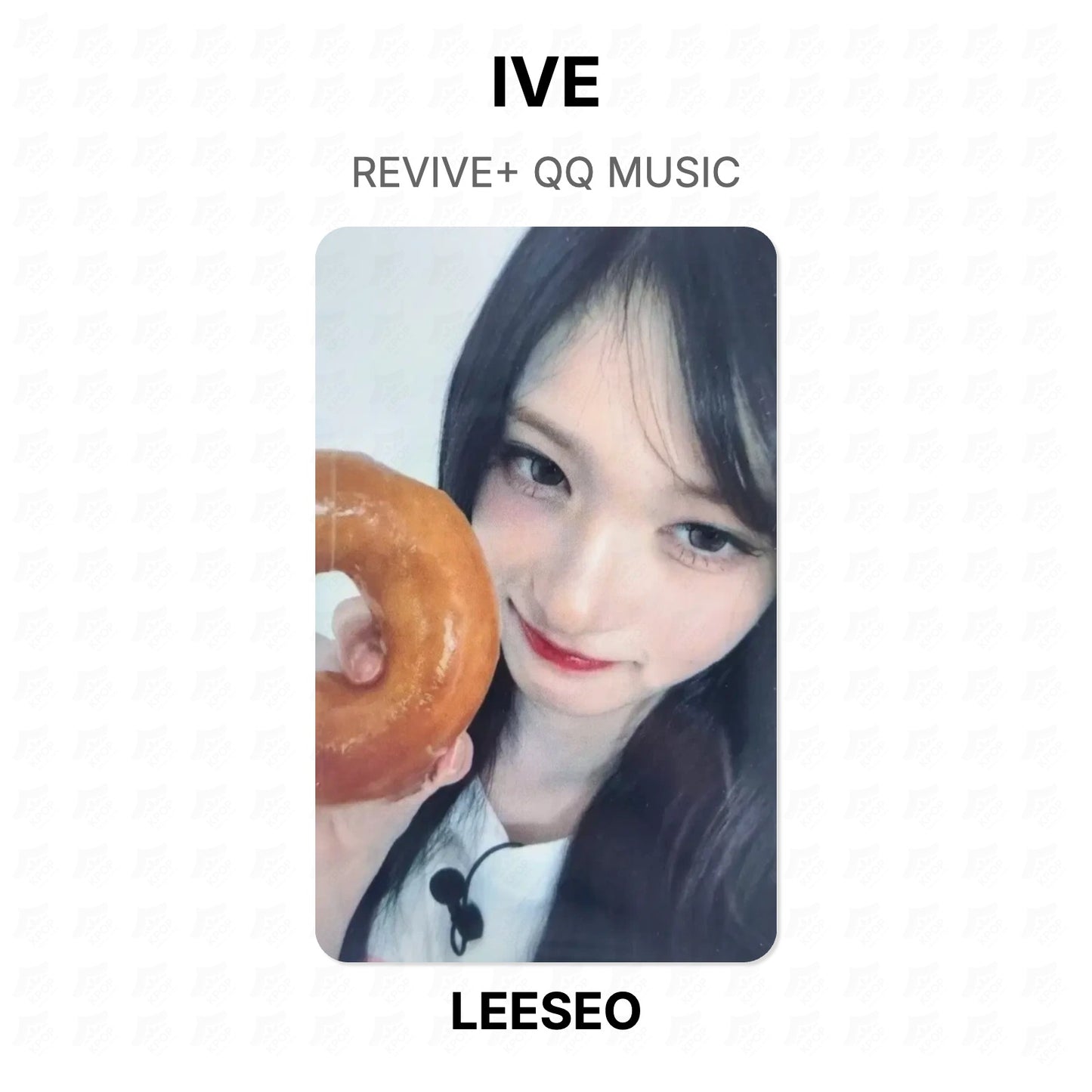 IVE REVIVE+ QQ MUSIC Official Photocard