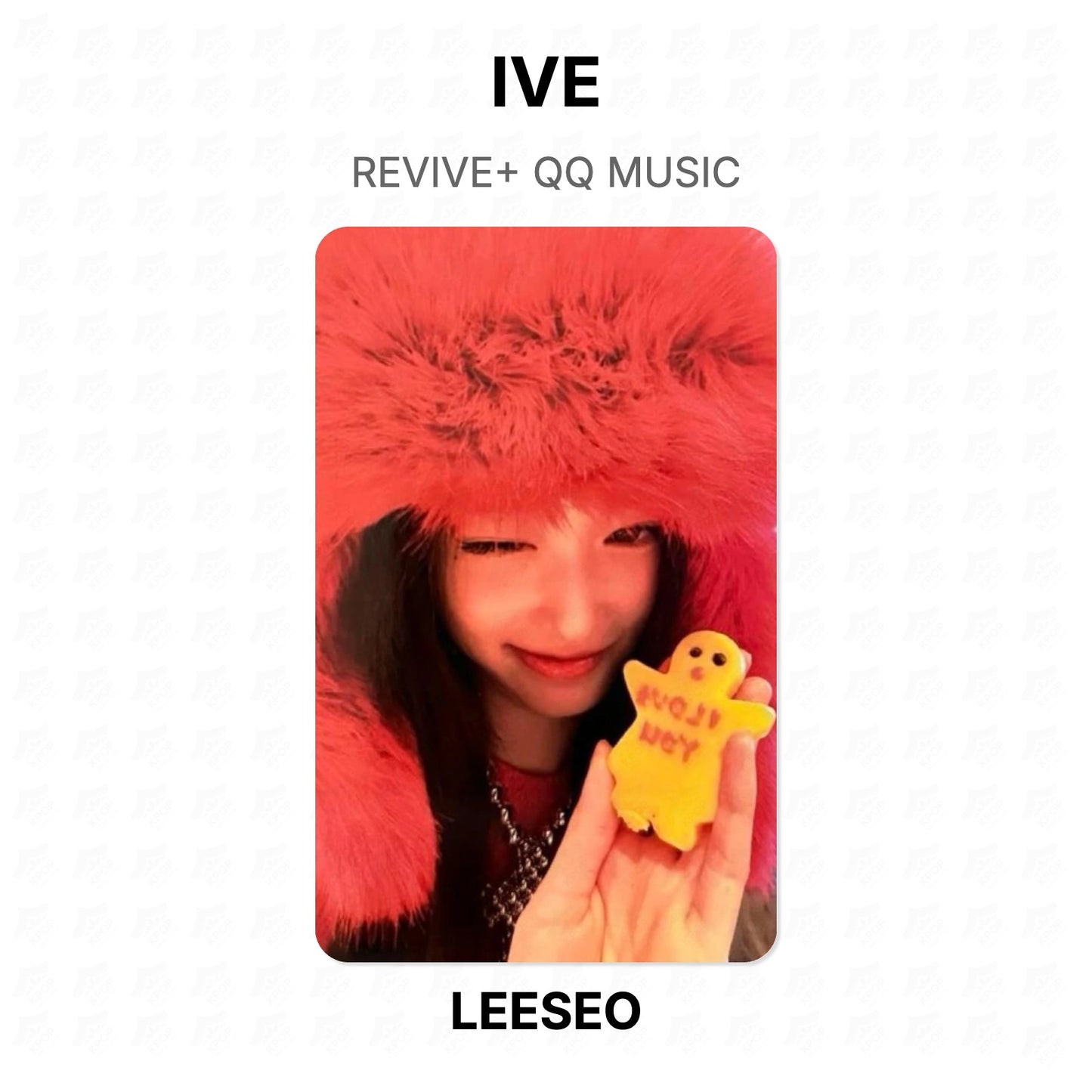 IVE REVIVE+ QQ MUSIC Official Photocard