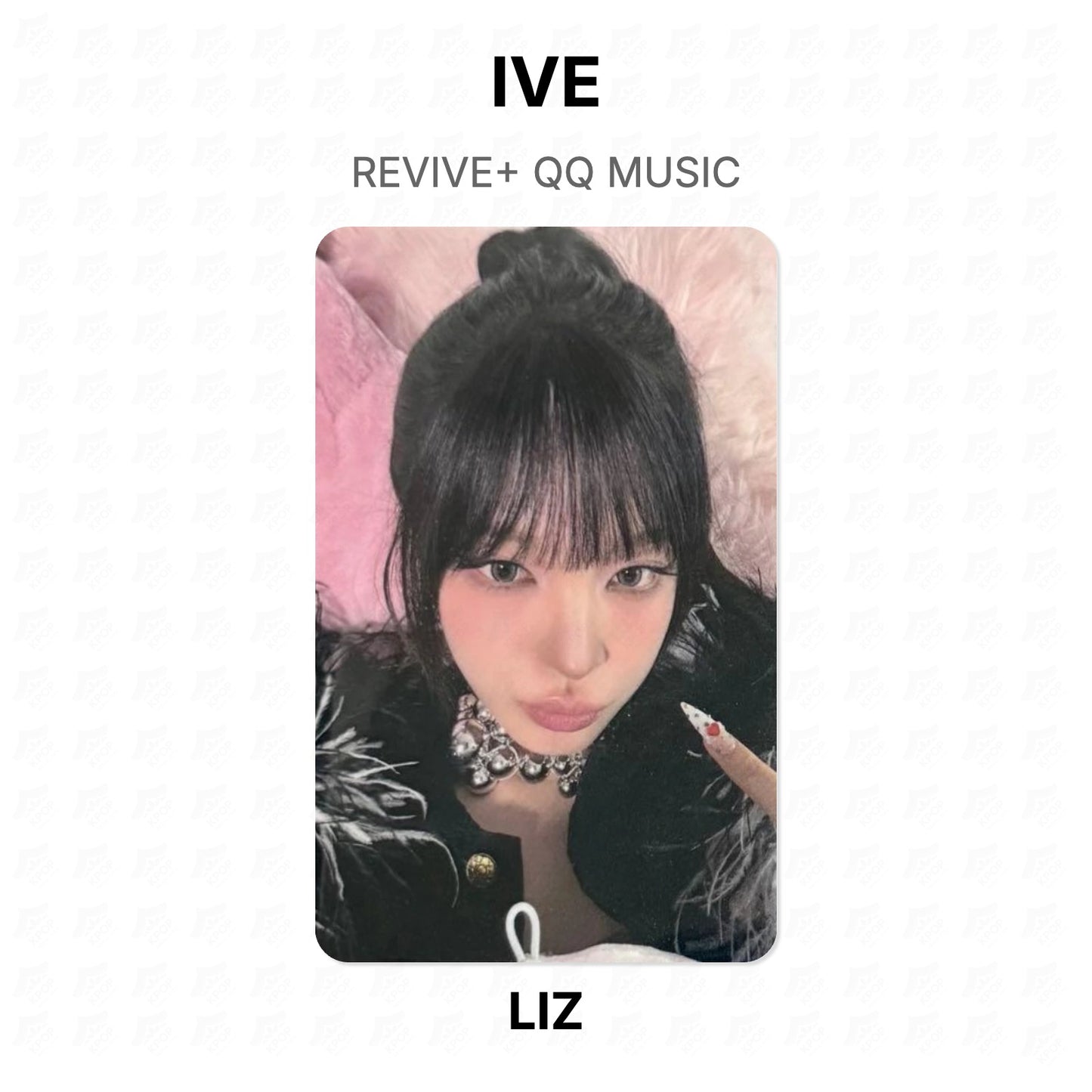IVE REVIVE+ QQ MUSIC Official Photocard