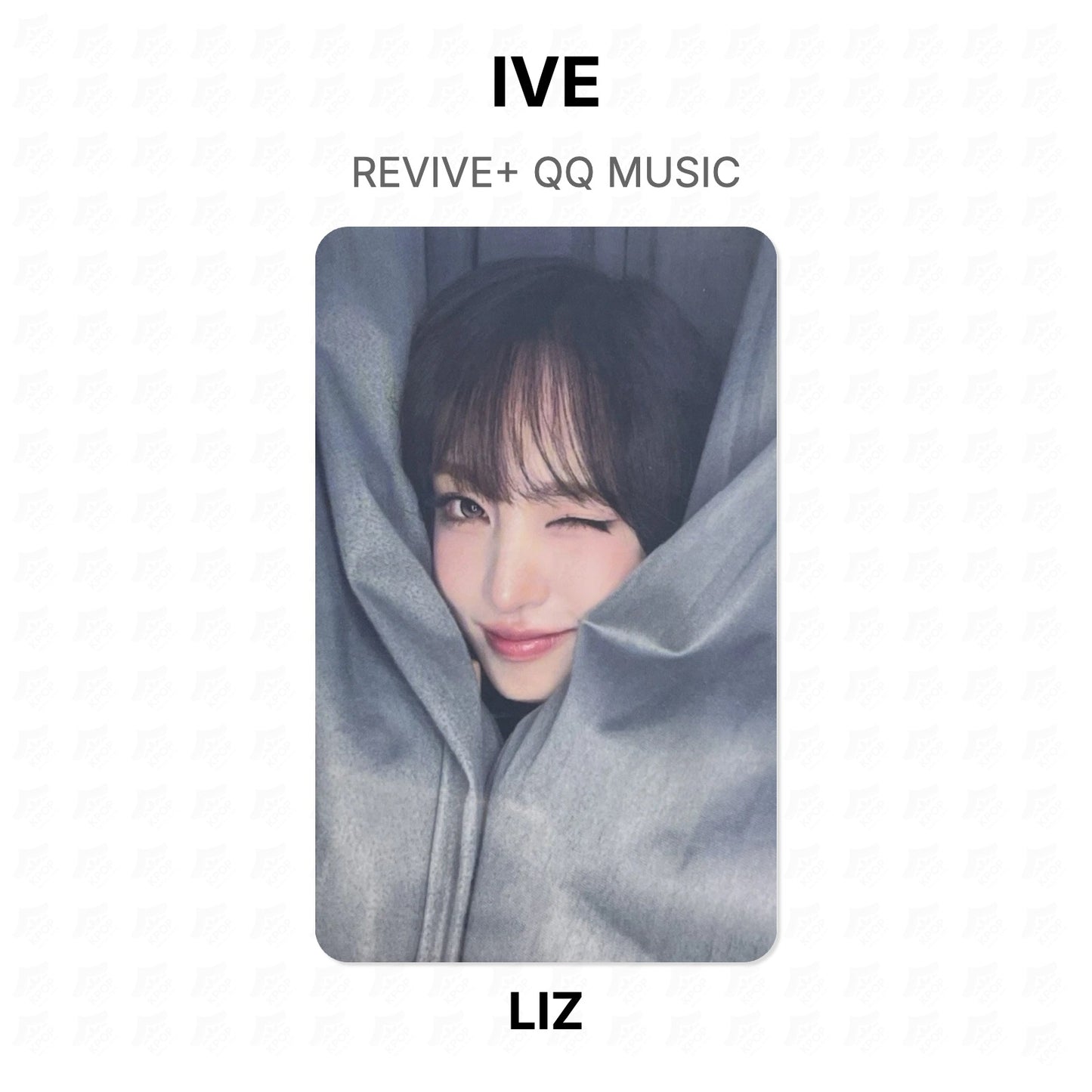IVE REVIVE+ QQ MUSIC Official Photocard