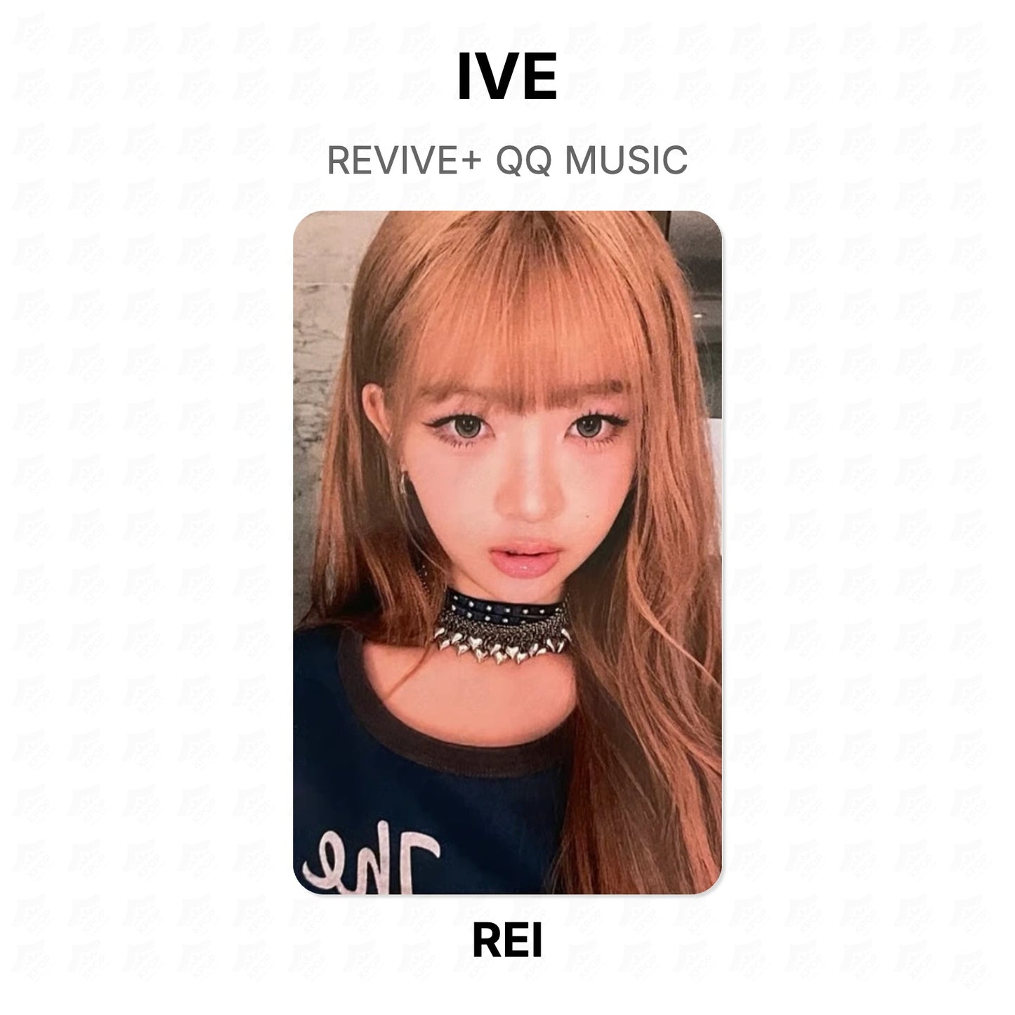 IVE REVIVE+ QQ MUSIC Official Photocard