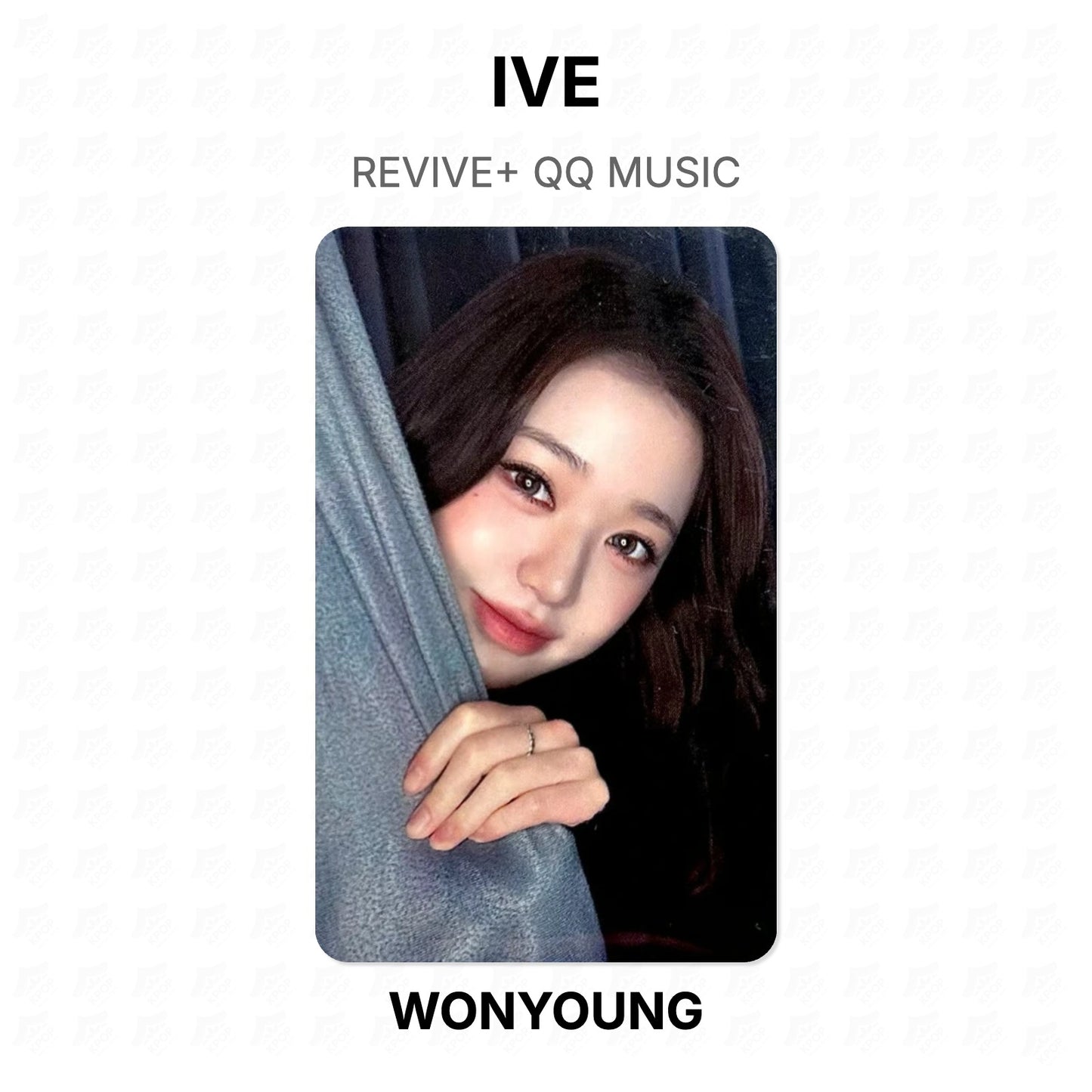 IVE REVIVE+ QQ MUSIC Official Photocard