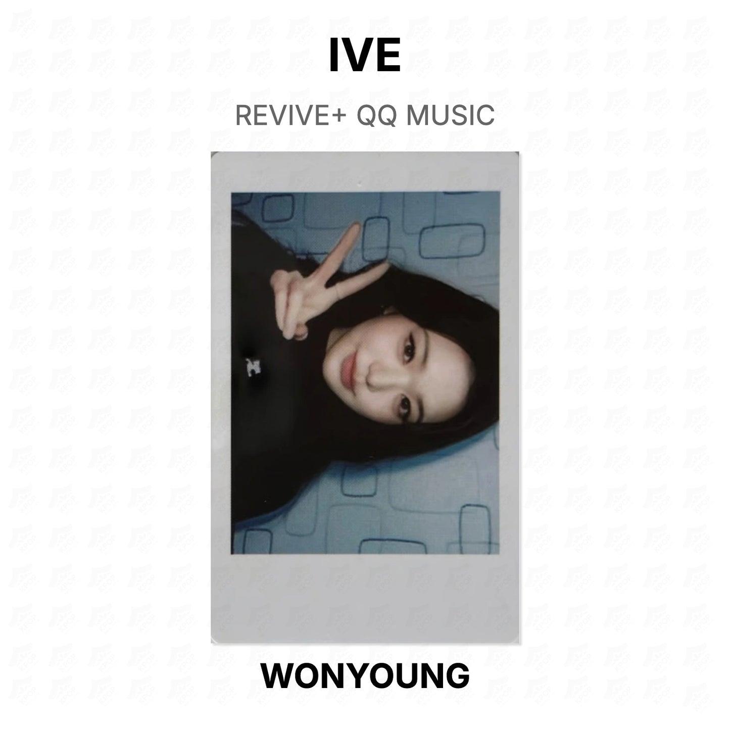 IVE REVIVE+ QQ MUSIC Official Photocard