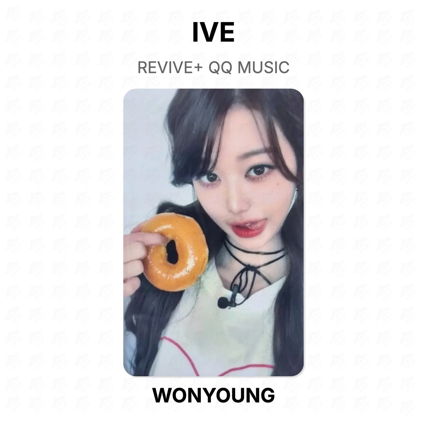 IVE REVIVE+ QQ MUSIC Official Photocard