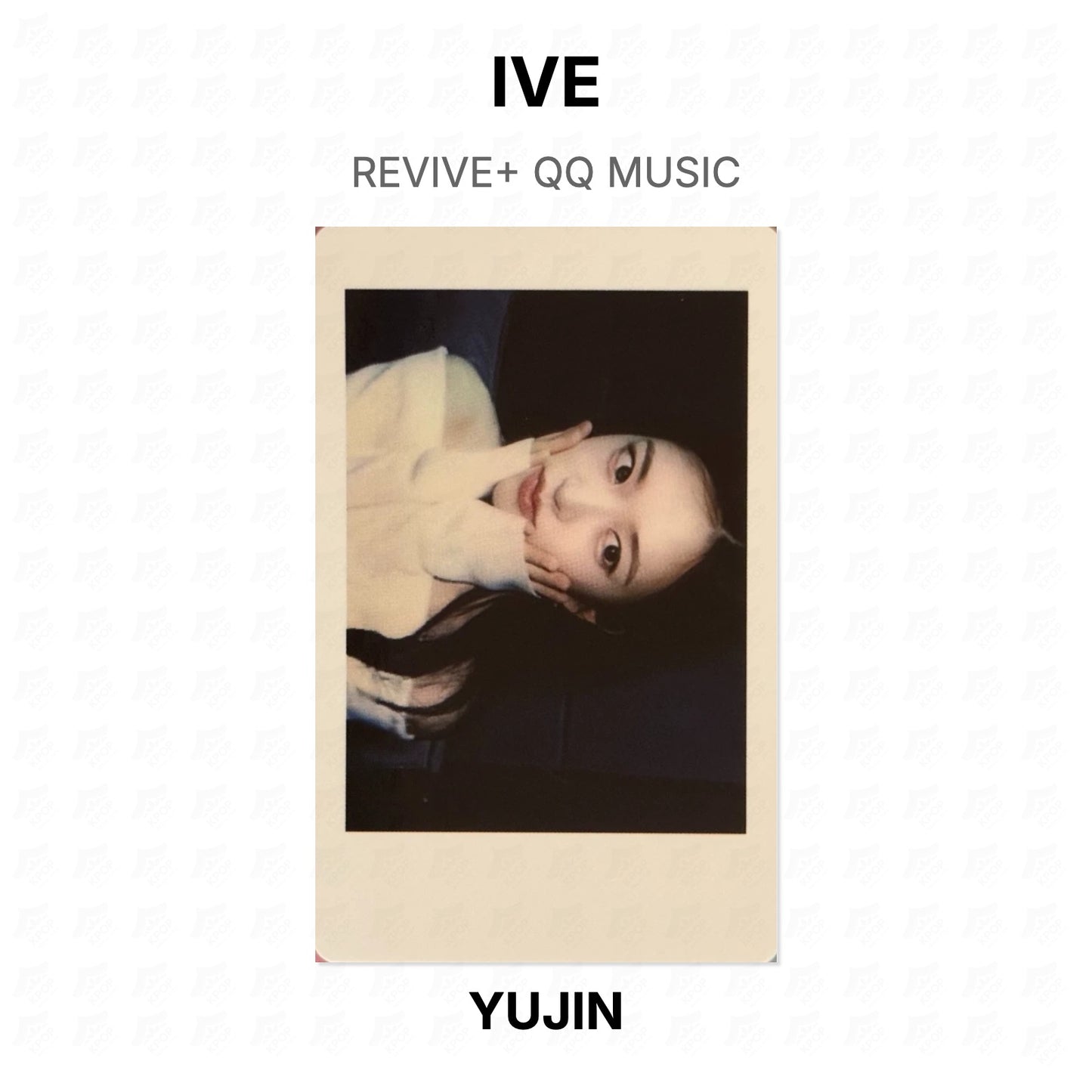 IVE REVIVE+ QQ MUSIC Official Photocard