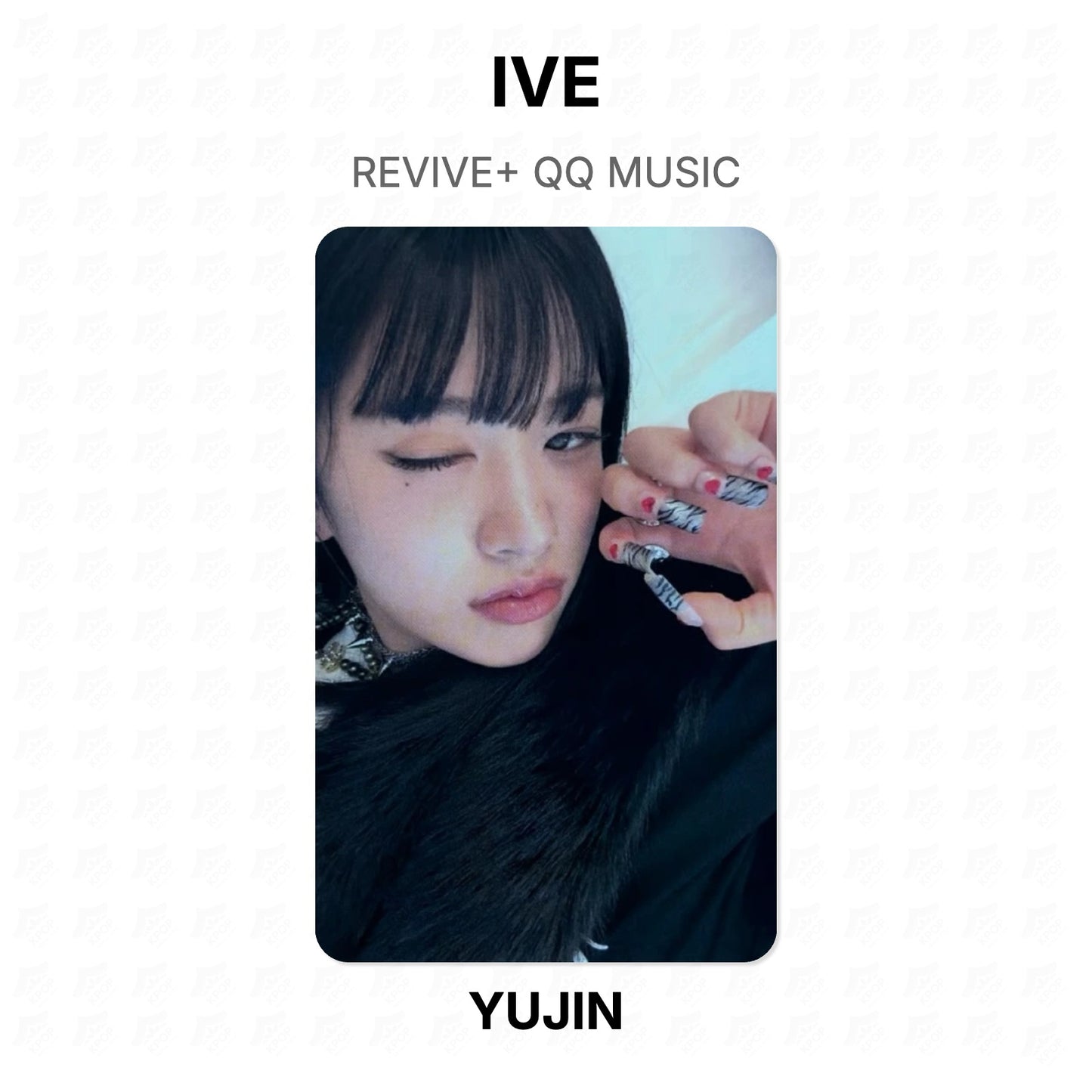 IVE REVIVE+ QQ MUSIC Official Photocard