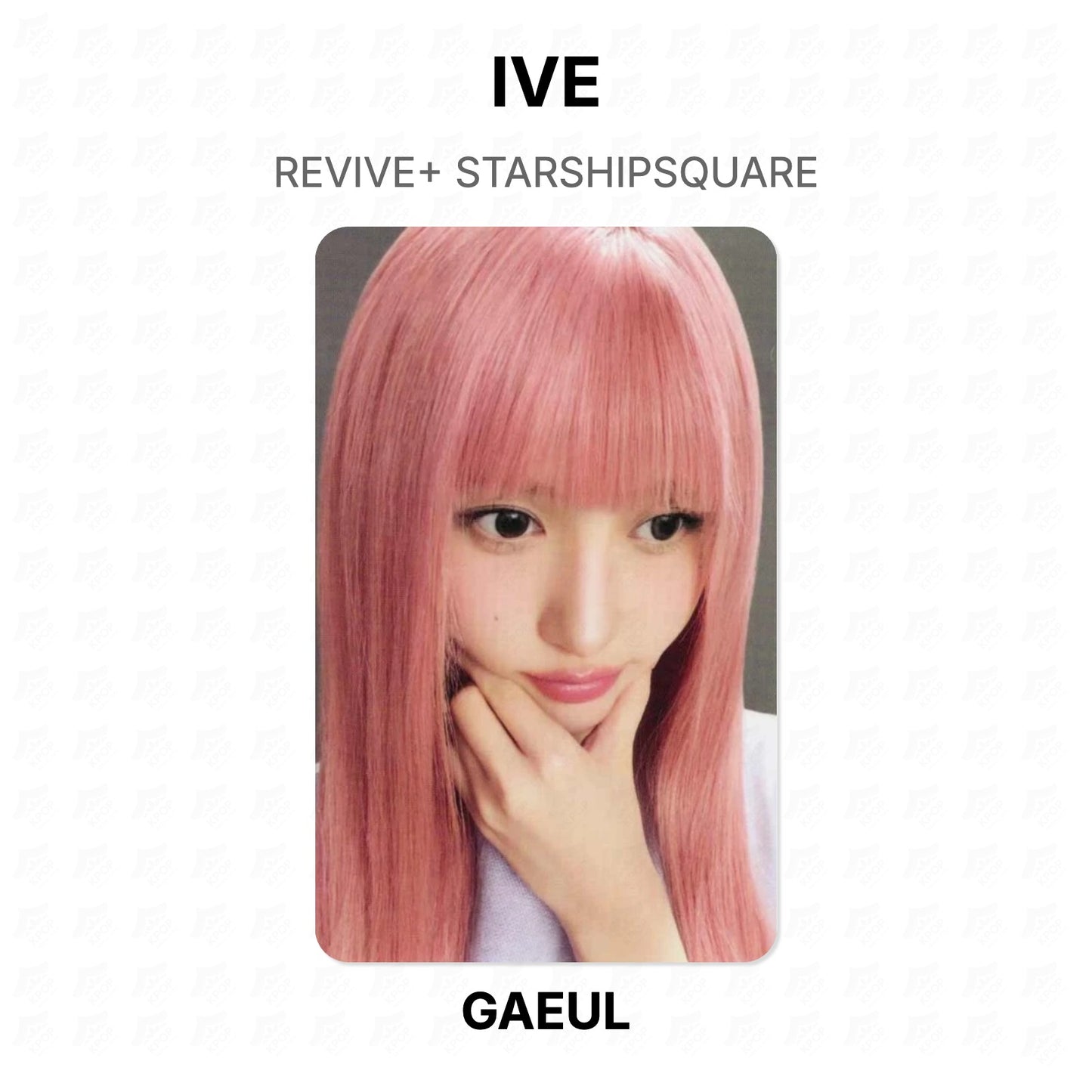 IVE REVIVE+ STARSHIPSQUARE Official Photocard