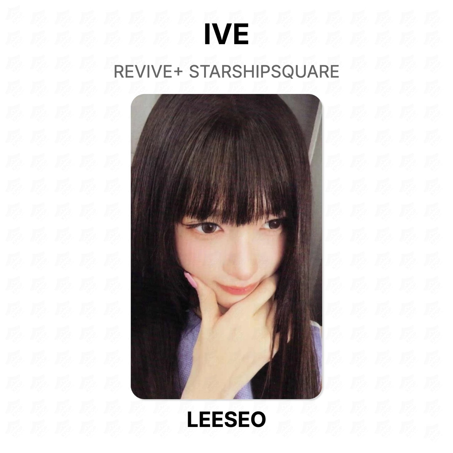 IVE REVIVE+ STARSHIPSQUARE Official Photocard