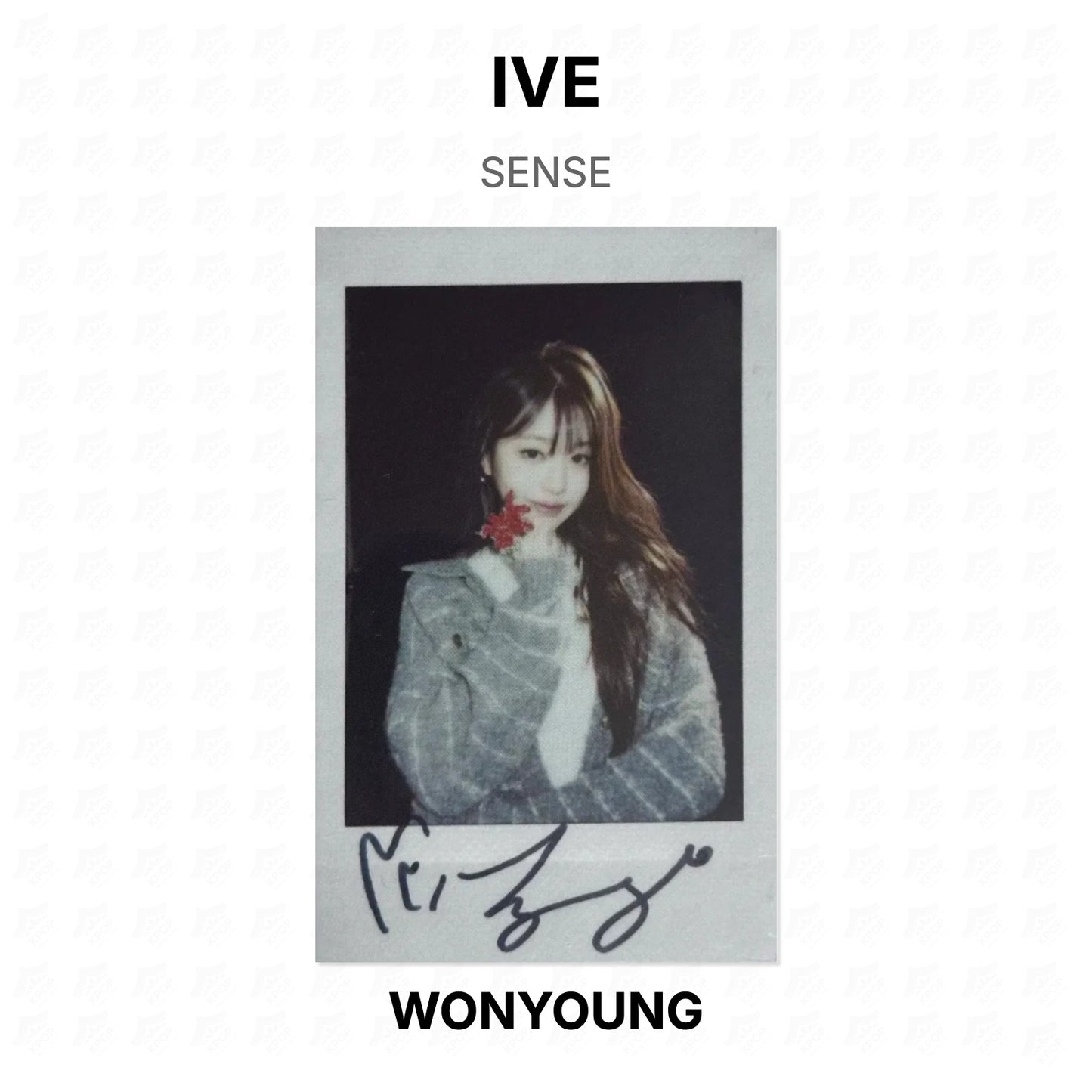 IVE SENSE Official Photocard