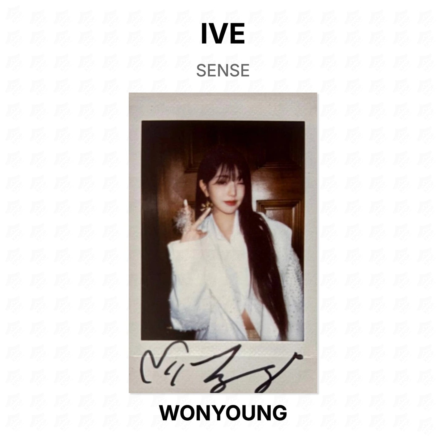 IVE SENSE Official Photocard