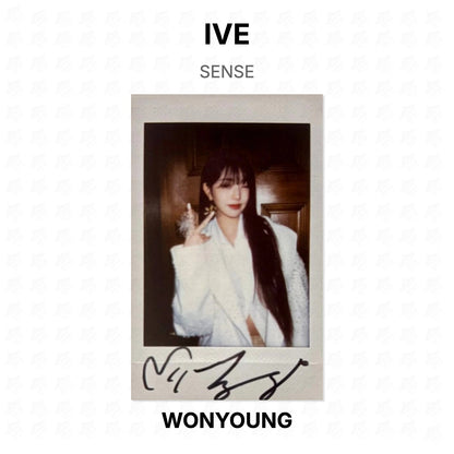 IVE SENSE Official Photocard
