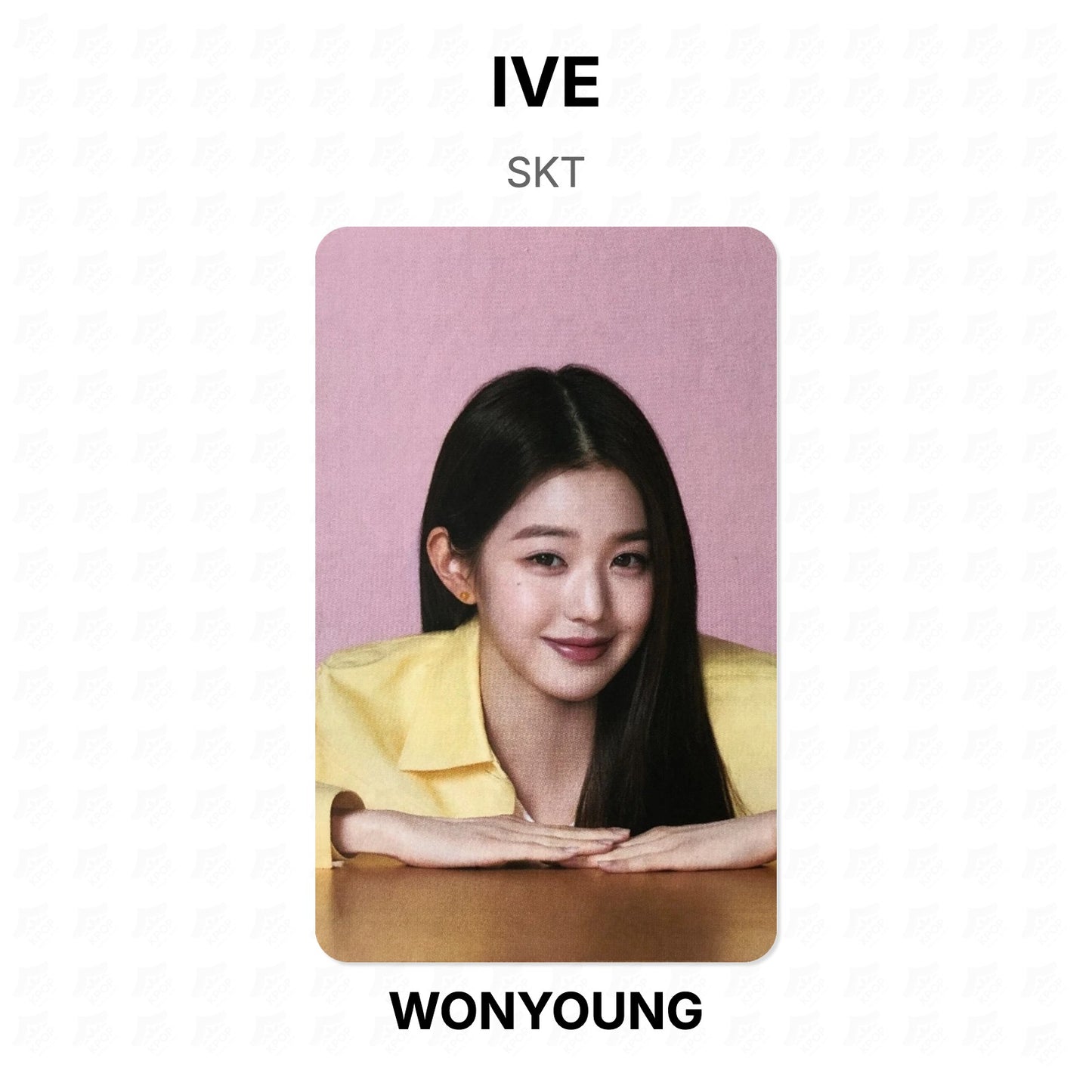 IVE SKT Official Photocard
