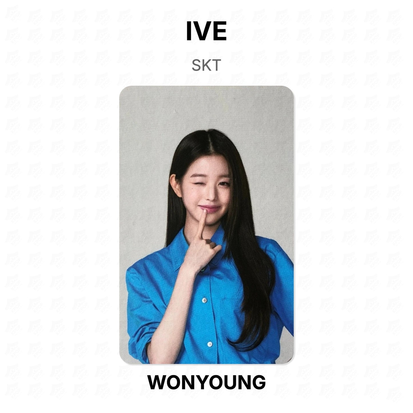 IVE SKT Official Photocard