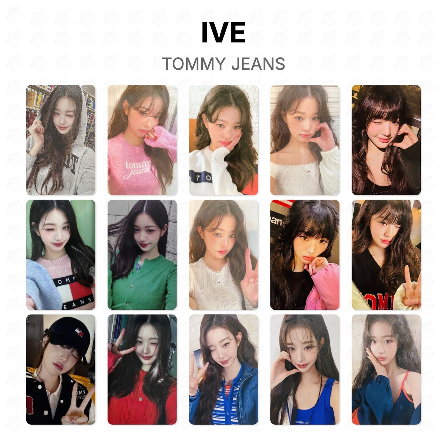 IVE TOMMY JEANS Official Photocard