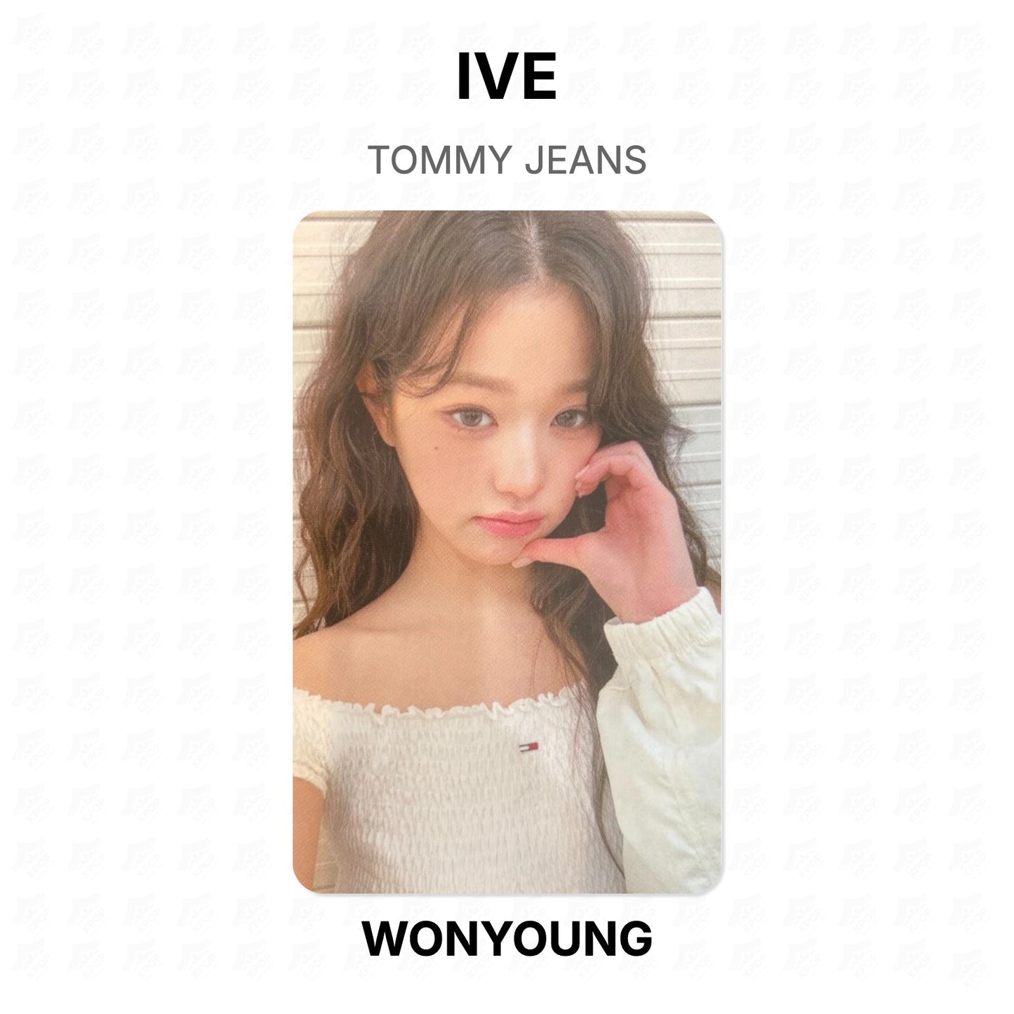 IVE TOMMY JEANS Official Photocard