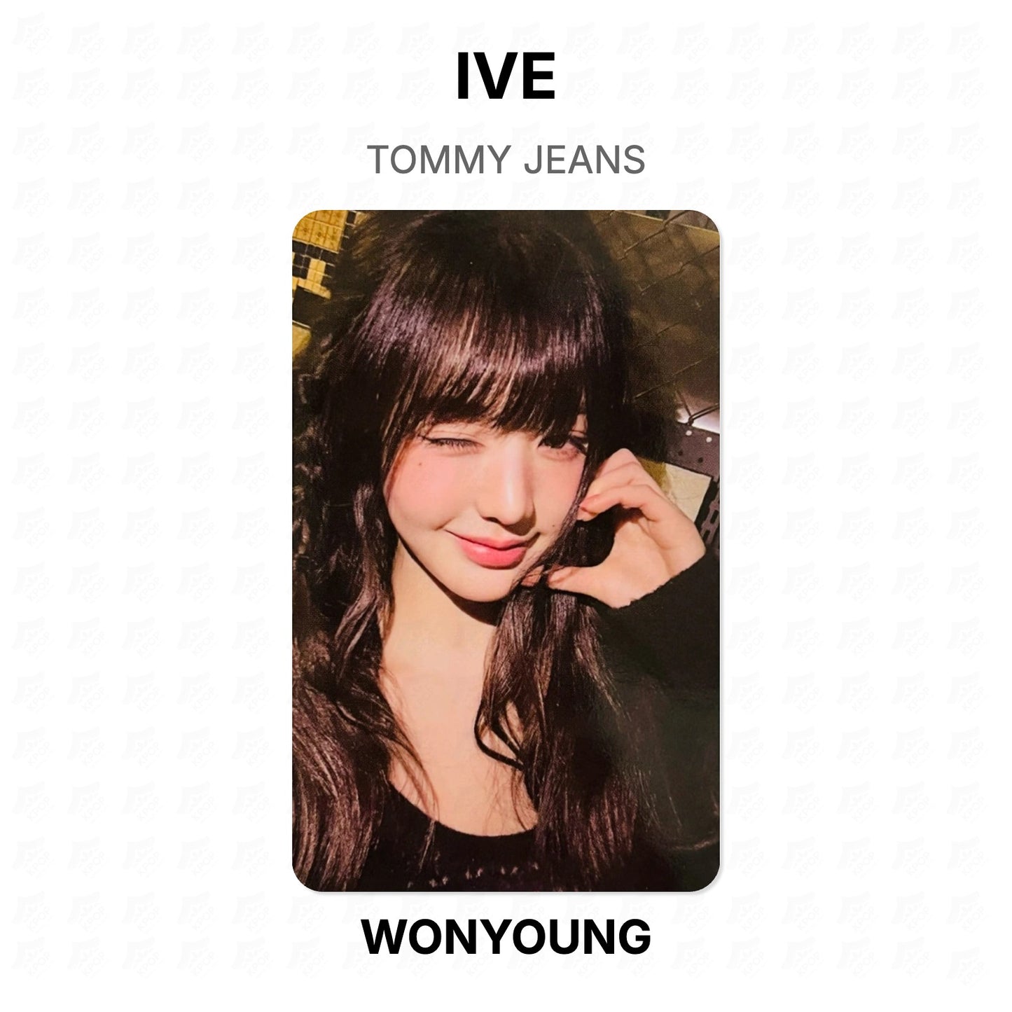 IVE TOMMY JEANS Official Photocard