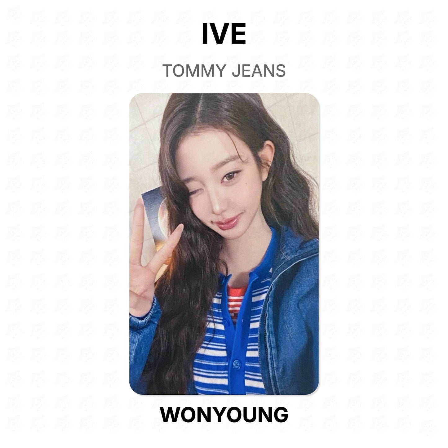 IVE TOMMY JEANS Official Photocard