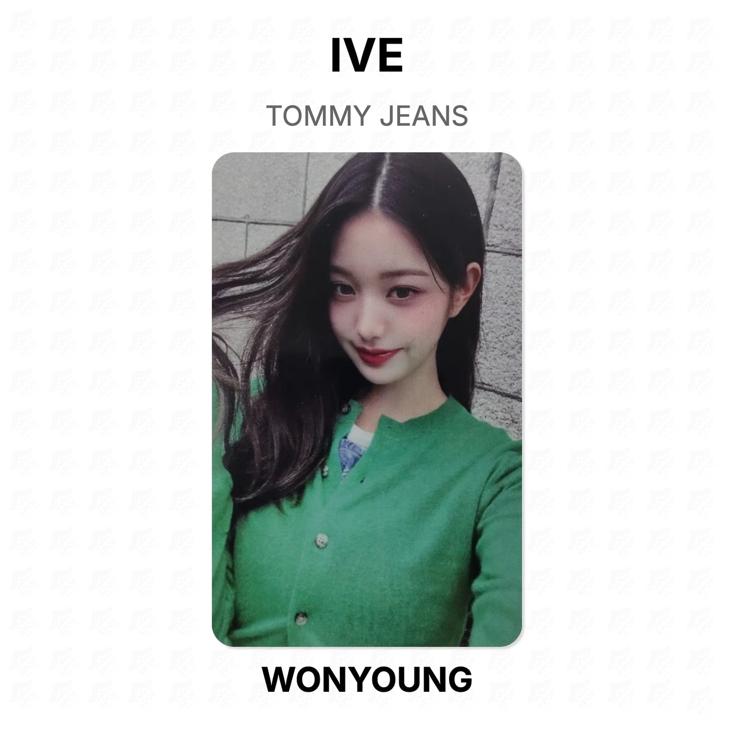 IVE TOMMY JEANS Official Photocard