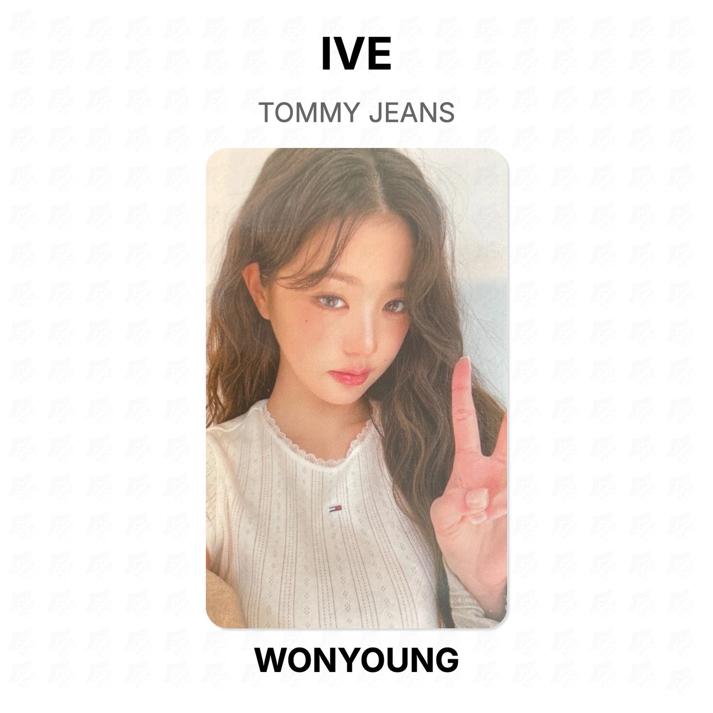 IVE TOMMY JEANS Official Photocard
