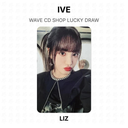 IVE WAVE CD SHOP LUCKY DRAW Official Photocard