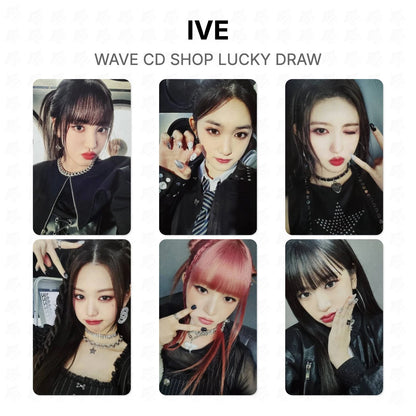 IVE WAVE CD SHOP LUCKY DRAW Official Photocard