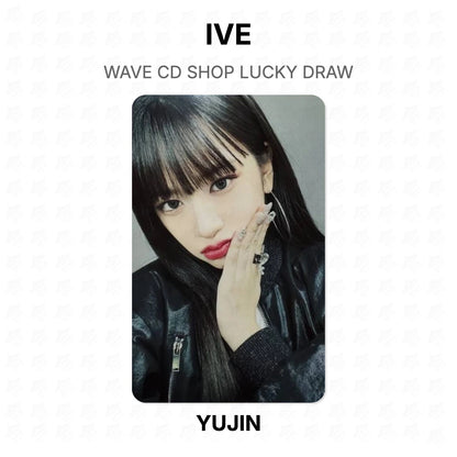 IVE WAVE CD SHOP LUCKY DRAW Official Photocard