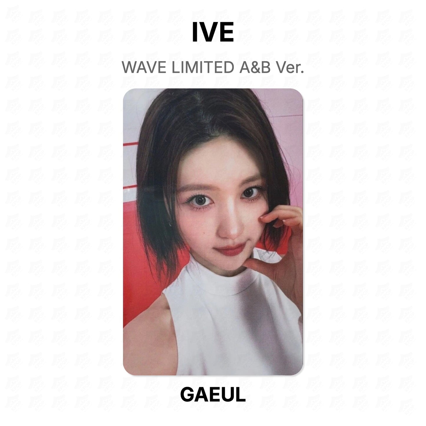 IVE WAVE LIMITED A&B Ver. Official Photocard