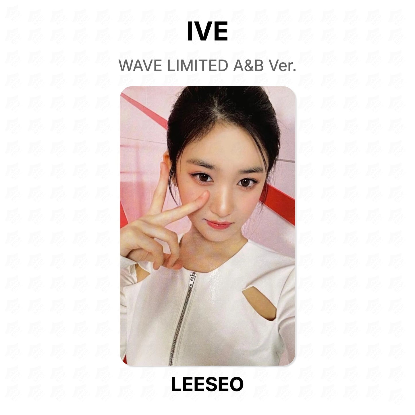IVE WAVE LIMITED A&B Ver. Official Photocard