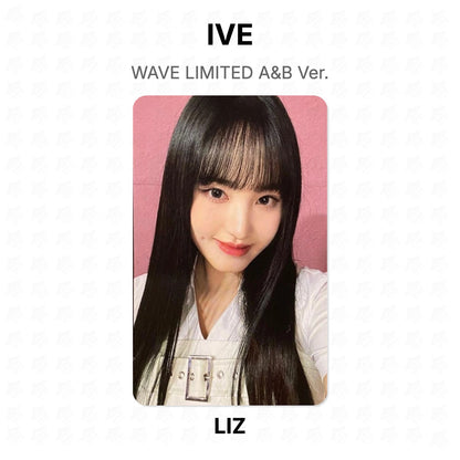 IVE WAVE LIMITED A&B Ver. Official Photocard