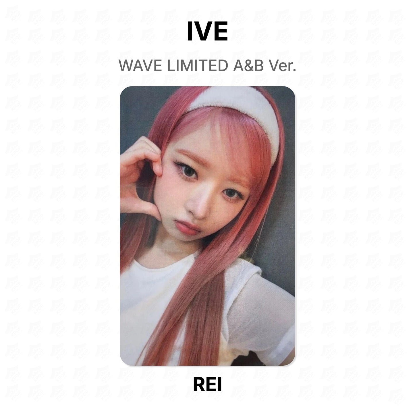 IVE WAVE LIMITED A&B Ver. Official Photocard