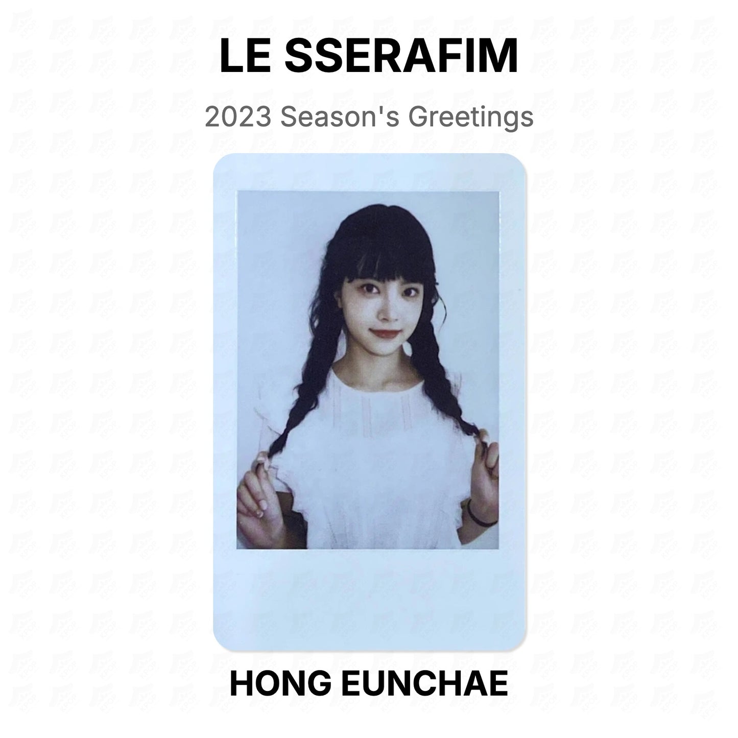 LE SSERAFIM 2023 Season's Greetings Official Photocard