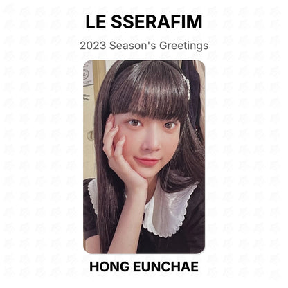 LE SSERAFIM 2023 Season's Greetings Official Photocard