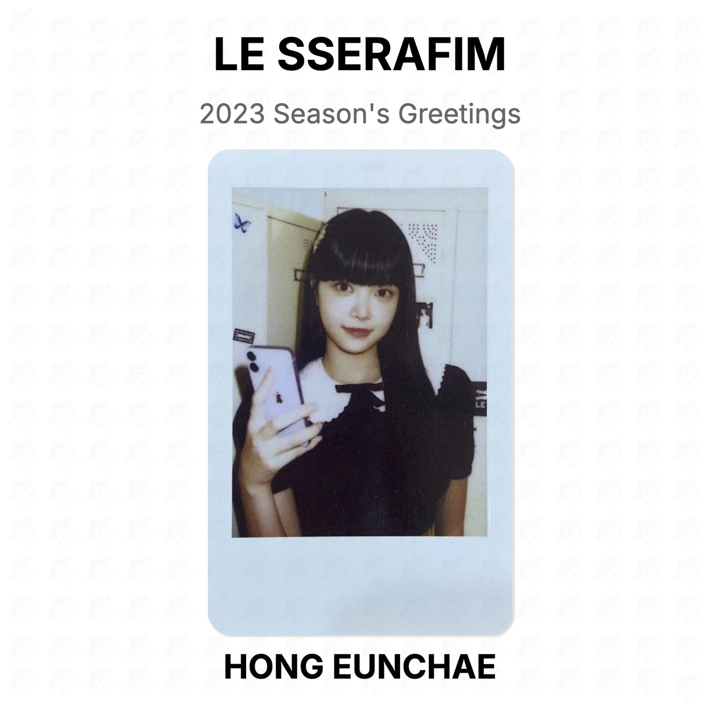 LE SSERAFIM 2023 Season's Greetings Official Photocard