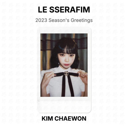 LE SSERAFIM 2023 Season's Greetings Official Photocard