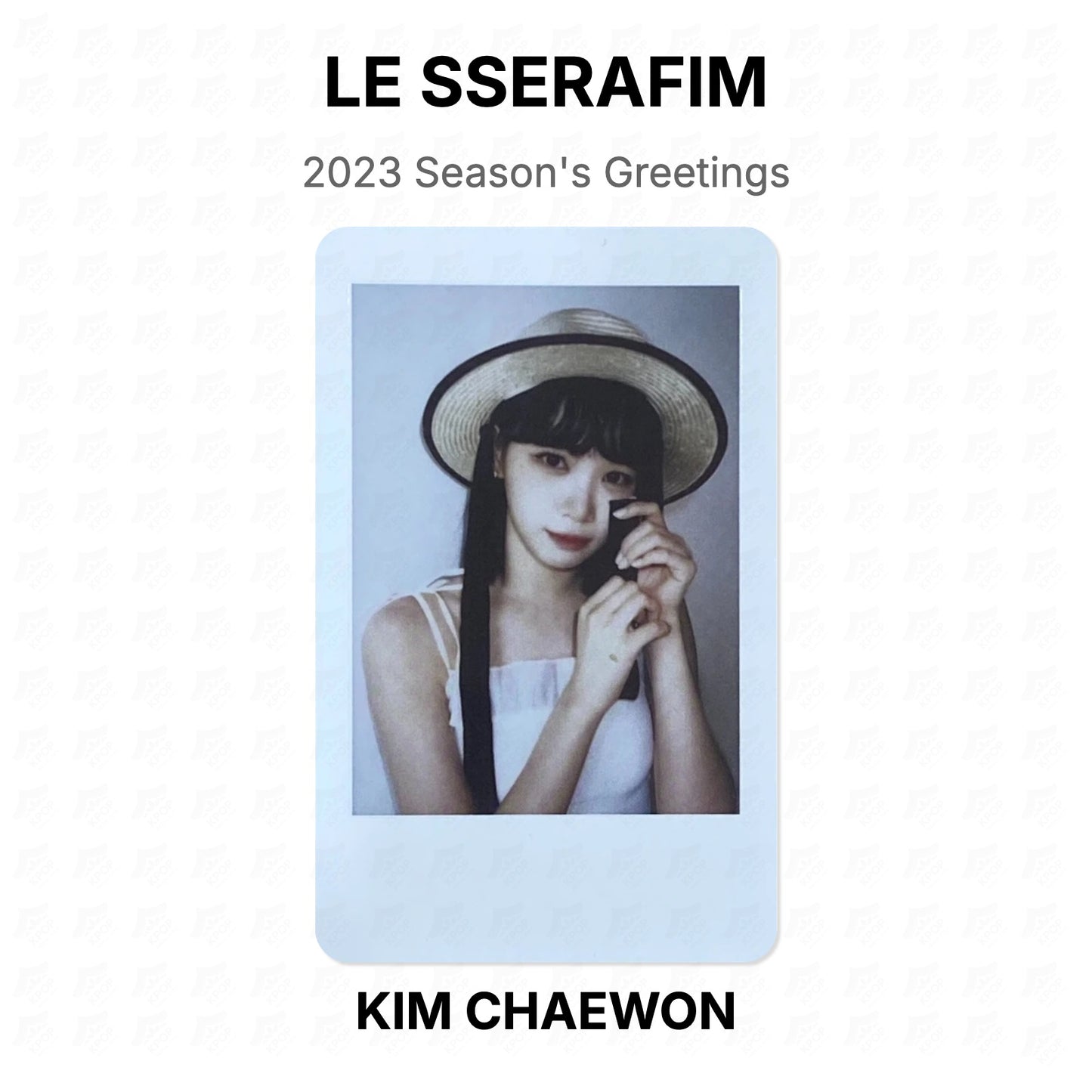 LE SSERAFIM 2023 Season's Greetings Official Photocard