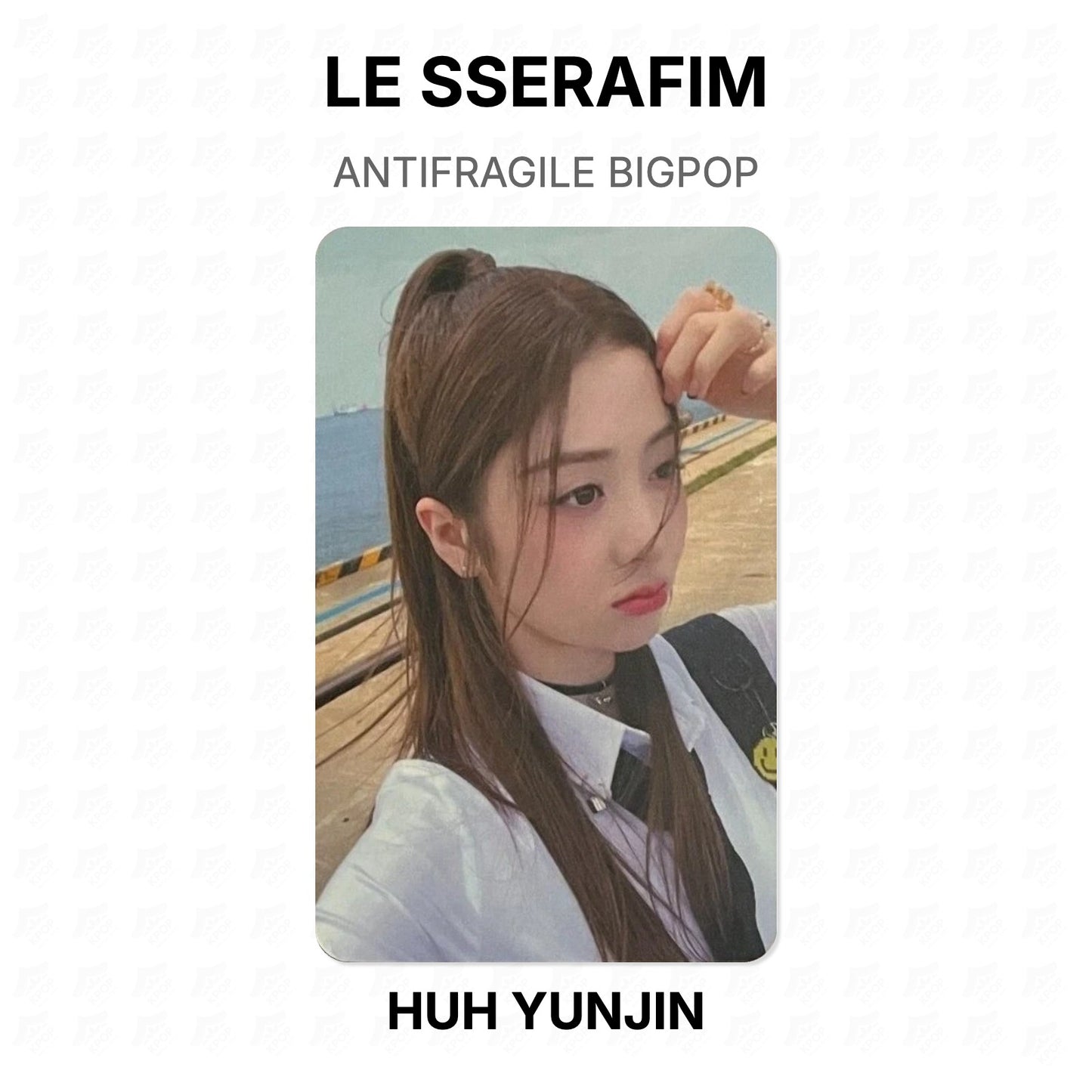 LE SSERAFIM ANTIFRAGILE BIGPOP Official Photocard