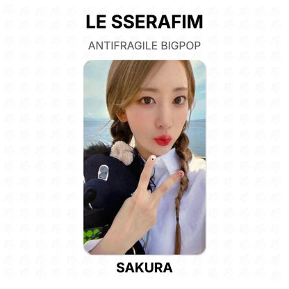 LE SSERAFIM ANTIFRAGILE BIGPOP Official Photocard