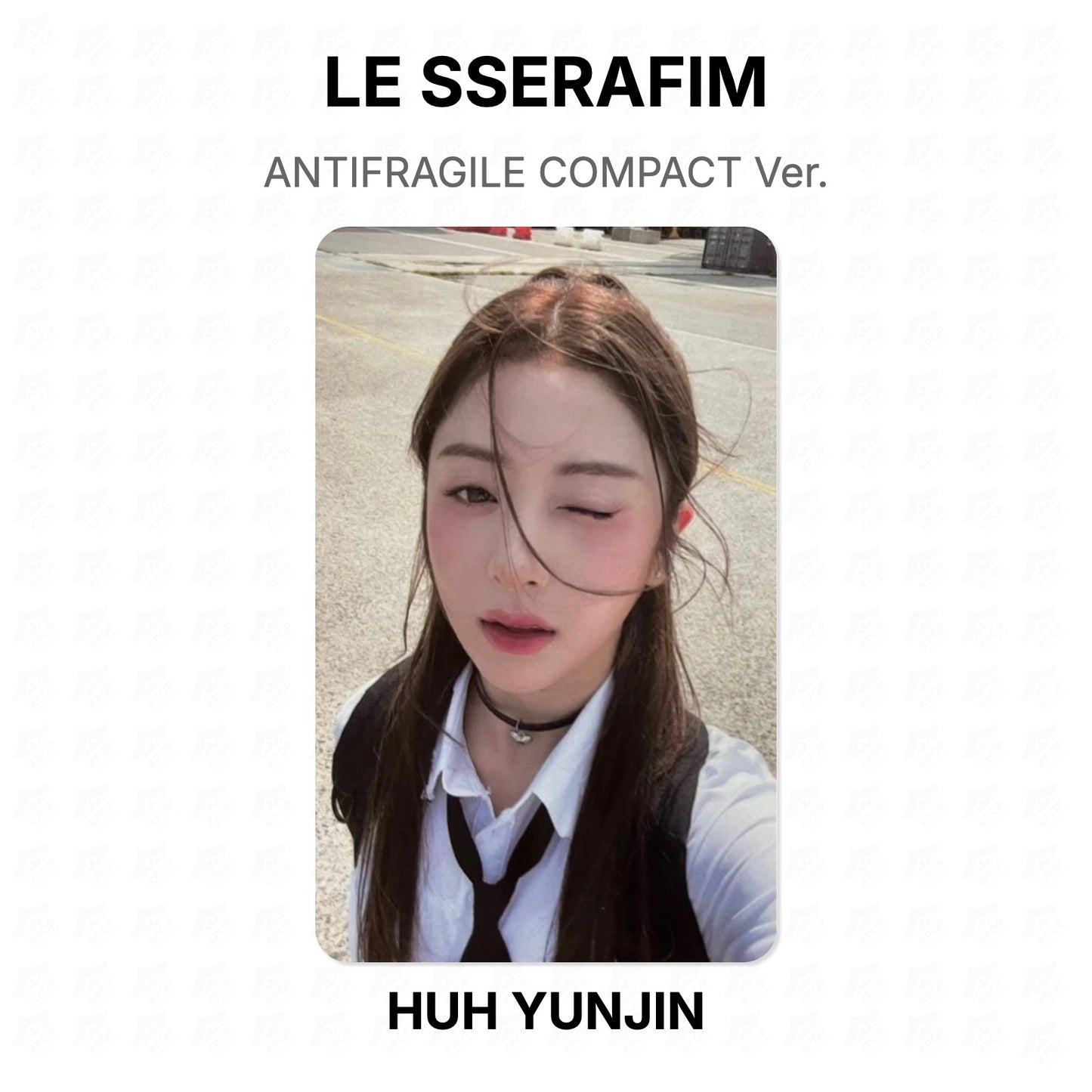 LE SSERAFIM ANTIFRAGILE COMPACT Ver. Official Photocard