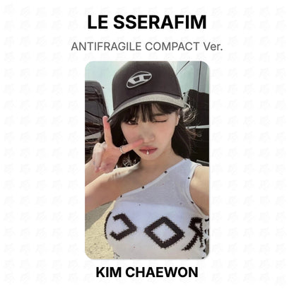 LE SSERAFIM ANTIFRAGILE COMPACT Ver. Official Photocard