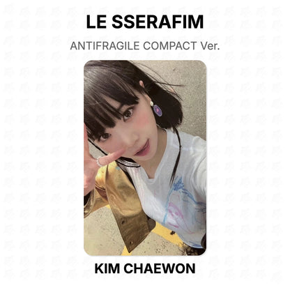 LE SSERAFIM ANTIFRAGILE COMPACT Ver. Official Photocard