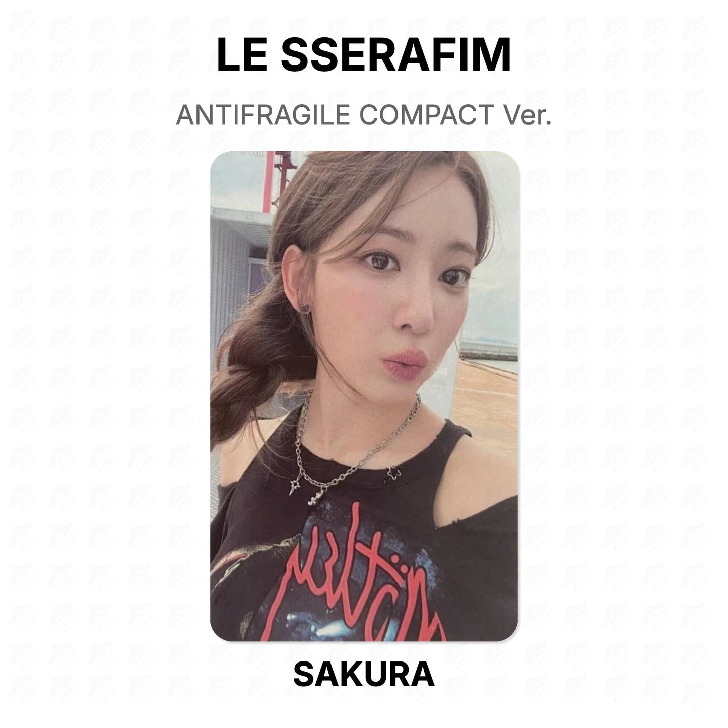 LE SSERAFIM ANTIFRAGILE COMPACT Ver. Official Photocard