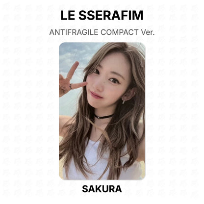 LE SSERAFIM ANTIFRAGILE COMPACT Ver. Official Photocard