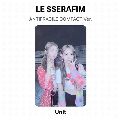LE SSERAFIM ANTIFRAGILE COMPACT Ver. Official Photocard