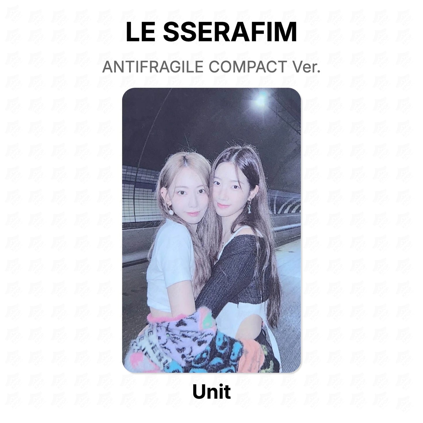 LE SSERAFIM ANTIFRAGILE COMPACT Ver. Official Photocard