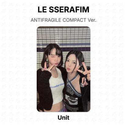 LE SSERAFIM ANTIFRAGILE COMPACT Ver. Official Photocard