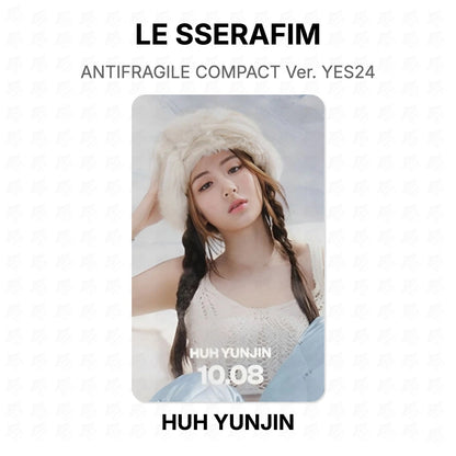 LE SSERAFIM ANTIFRAGILE COMPACT Ver. YES24 Official Photocard