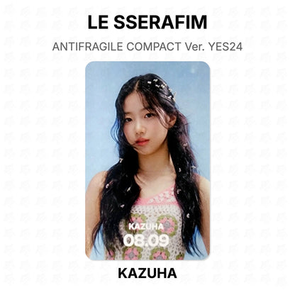LE SSERAFIM ANTIFRAGILE COMPACT Ver. YES24 Official Photocard