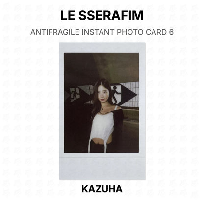 LE SSERAFIM ANTIFRAGILE INSTANT PHOTO CARD 6 Official Photocard