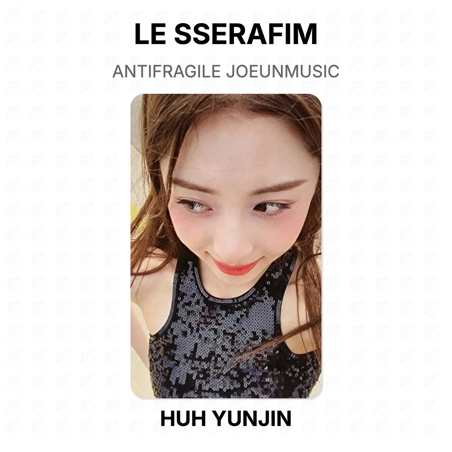 LE SSERAFIM ANTIFRAGILE JOEUNMUSIC Official Photocard