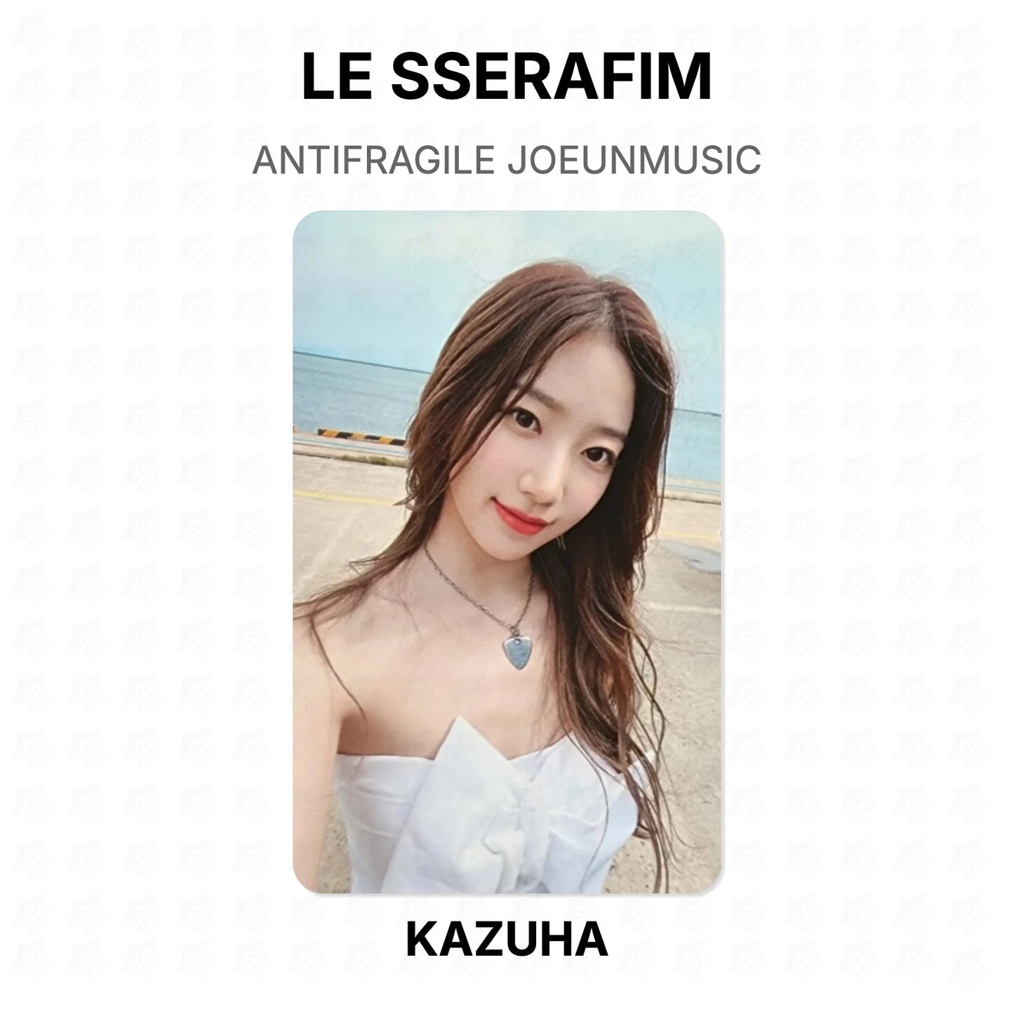 LE SSERAFIM ANTIFRAGILE JOEUNMUSIC Official Photocard